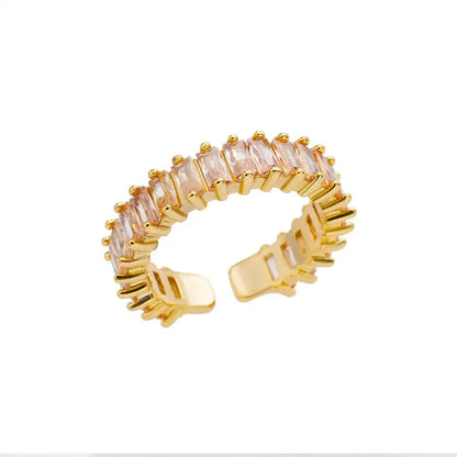 Noverlla™ Luxury Gold Stainless Steel Ring | Timeless Elegance for Women