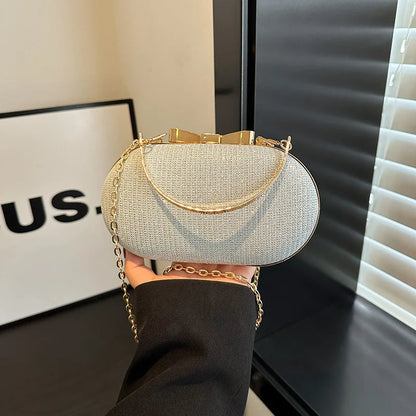 Elegant Sequined Chain Evening Bag – Women’s Party Handbag