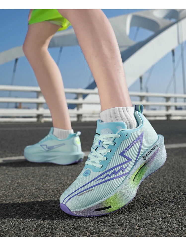 Noverlla™ Carbon Plate Running Shoes – Lightweight Breathable Athletic Sneakers for Men & Women