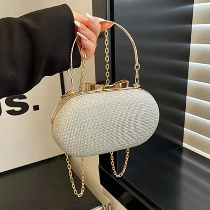 Elegant Sequined Chain Evening Bag – Women’s Party Handbag