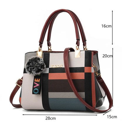 Noverlla™ Luxury Everyday Tote – Large Capacity PU Leather Crossbody Bag for Modern Women