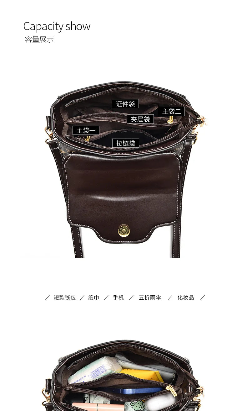 Elegant Designer Shoulder Bag for Women 2026 – Luxury Square Fashion Handbag
