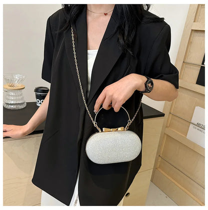 Elegant Sequined Chain Evening Bag – Women’s Party Handbag