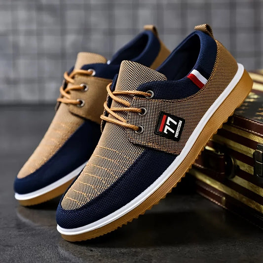 Noverlla™ Men's Knit Sneakers – Comfortable Casual & Athletic Everyday Shoes