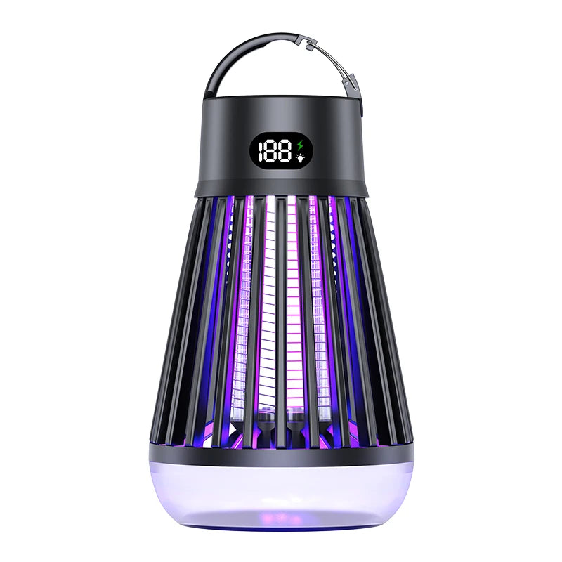 **Noverlla™ USB Rechargeable 2-in-1 Electric Mosquito Killer Lamp – Portable Indoor & Outdoor Bug Zapper**