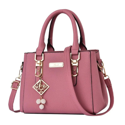 Noverlla™ Large Capacity Leather Shoulder Bag – Elegant Everyday Tote for Women