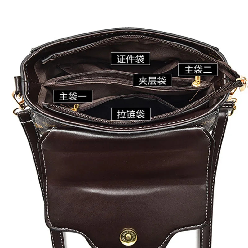 Elegant Designer Shoulder Bag for Women 2026 – Luxury Square Fashion Handbag