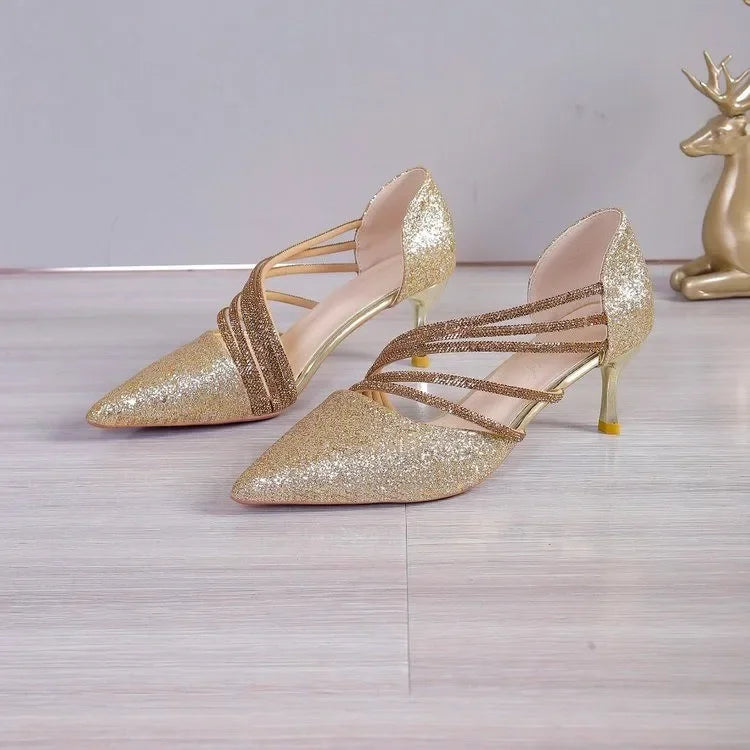 Elegant Women's Low Heel Suede Sandals – Soft Comfort Shoes for Everyday Style