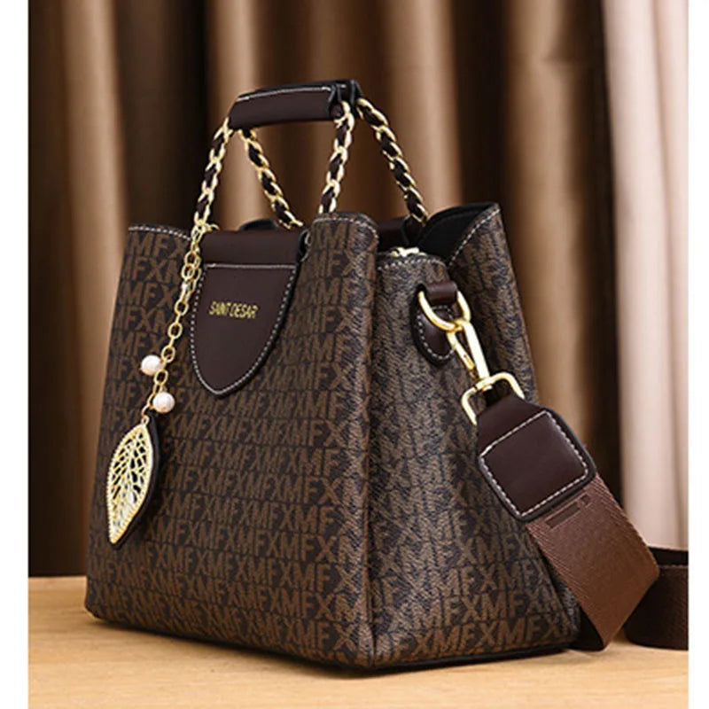 Noverlla™ Elegant Designer Tote Bag – Large Capacity Shoulder Handbag for Modern Women