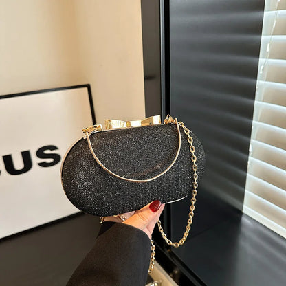 Elegant Sequined Chain Evening Bag – Women’s Party Handbag