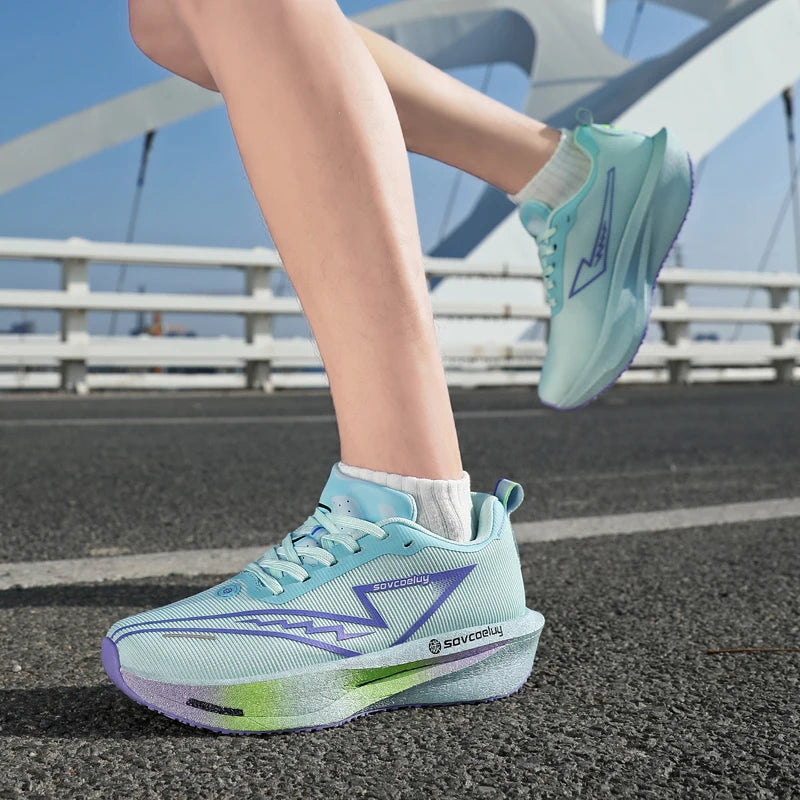 Noverlla™ Carbon Plate Running Shoes – Lightweight Breathable Athletic Sneakers for Men & Women