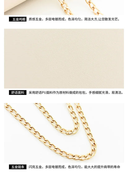 Luxury Sequin Chain Shoulder Bag for Women – Elegant Bow Fashion Handbag