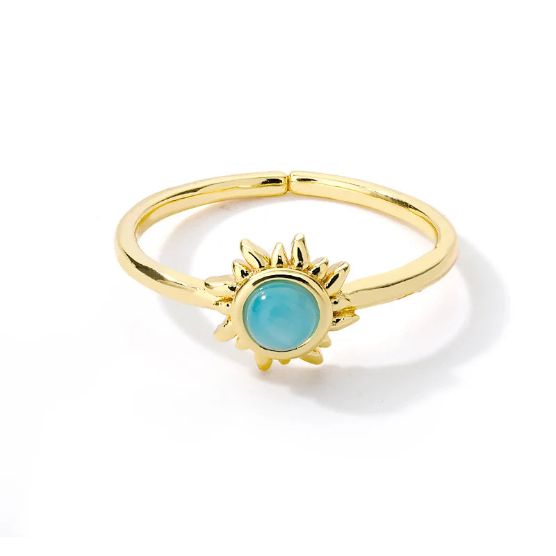 Noverlla™ Luxury Gold Stainless Steel Ring | Timeless Elegance for Women