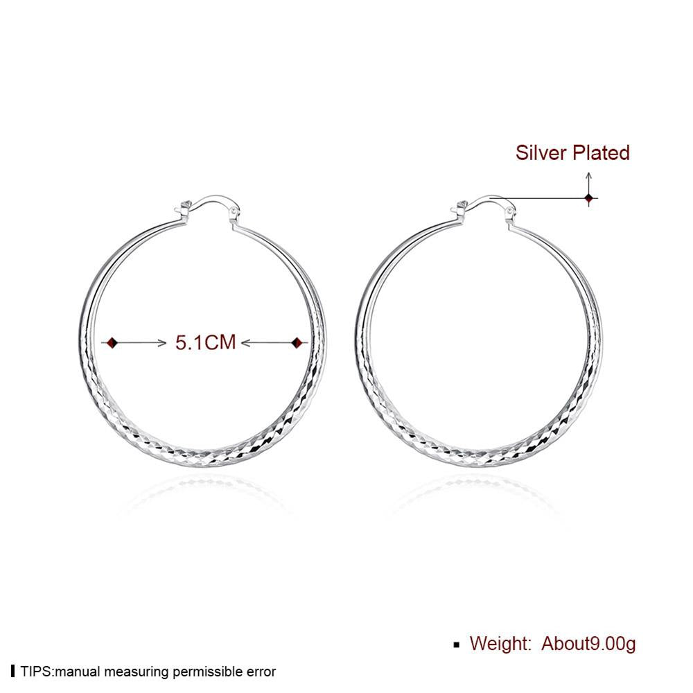 Noverlla™ Luxury 925 Sterling Silver Hoop Earrings | Timeless Everyday Elegance