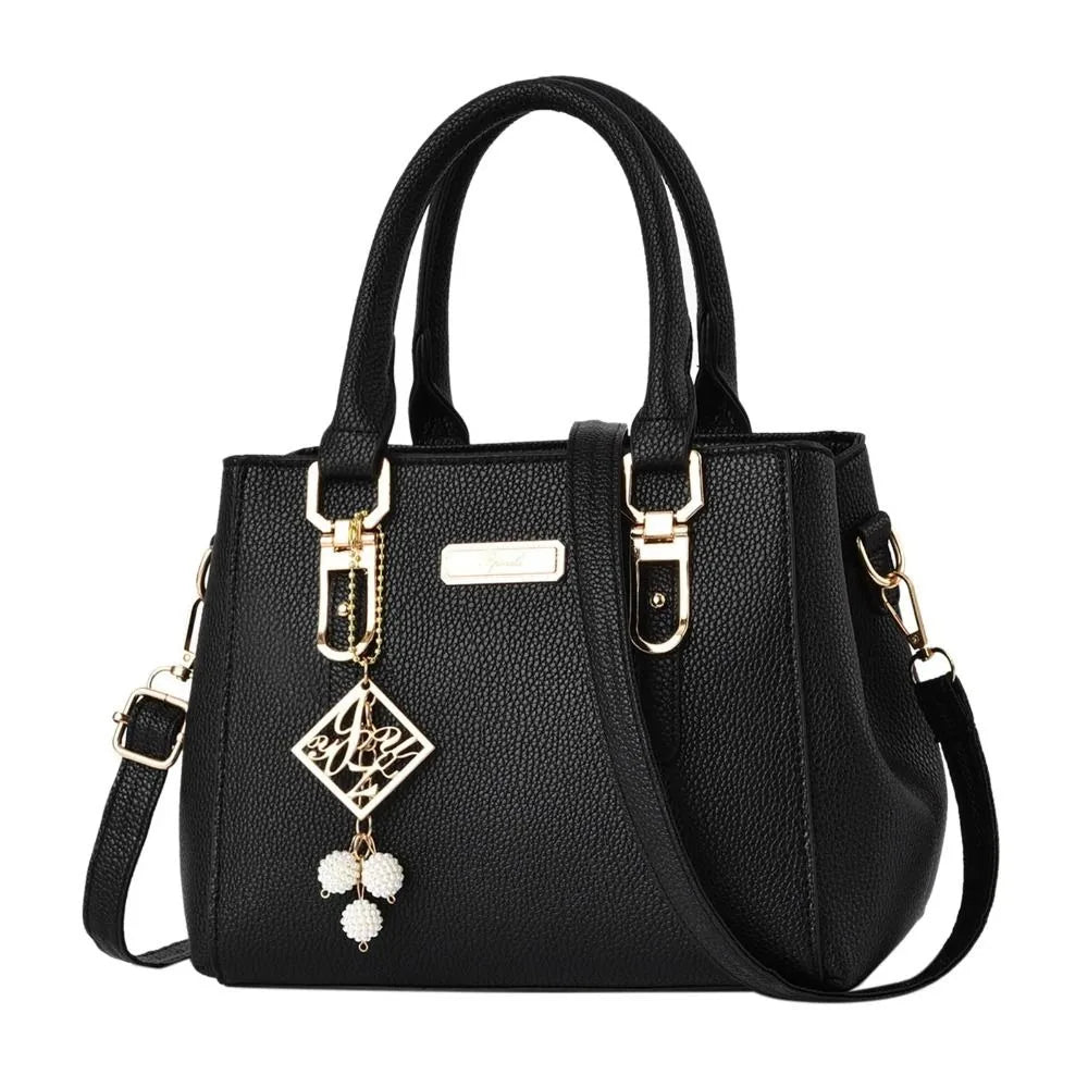 Noverlla™ Large Capacity Leather Shoulder Bag – Elegant Everyday Tote for Women
