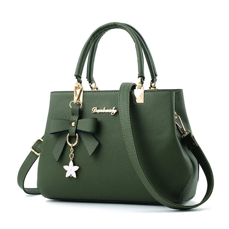 Elegant Korean Bow Bag for Women – Large Capacity Shoulder & Messenger Bag