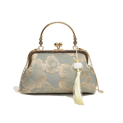 Luxury Glitter Clutch Bag for Women – Evening Party & Wedding Handbag with Chain