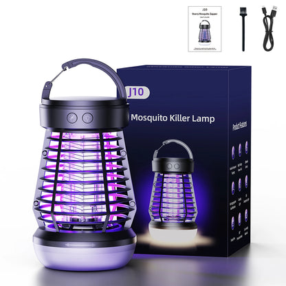 **Noverlla™ USB Rechargeable 2-in-1 Electric Mosquito Killer Lamp – Portable Indoor & Outdoor Bug Zapper**