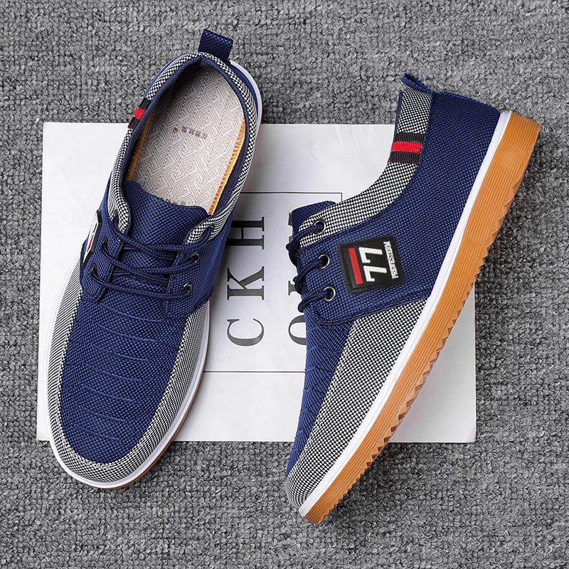 Noverlla™ Men's Knit Sneakers – Comfortable Casual & Athletic Everyday Shoes