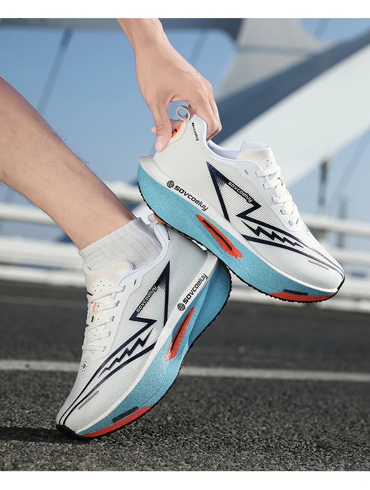 Noverlla™ Carbon Plate Running Shoes – Lightweight Breathable Athletic Sneakers for Men & Women