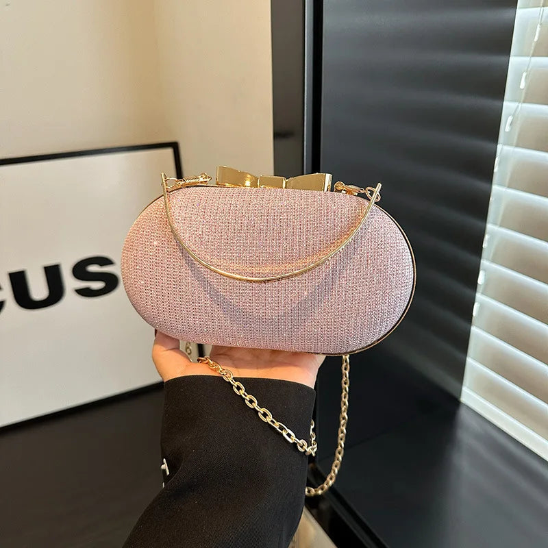 Elegant Sequined Chain Evening Bag – Women’s Party Handbag