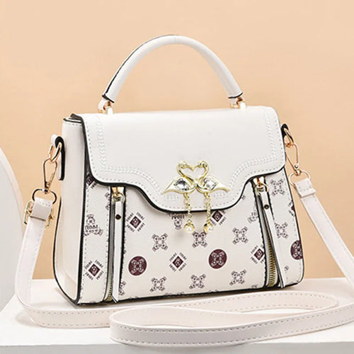 Elegant Designer Shoulder Bag for Women 2026 – Luxury Square Fashion Handbag