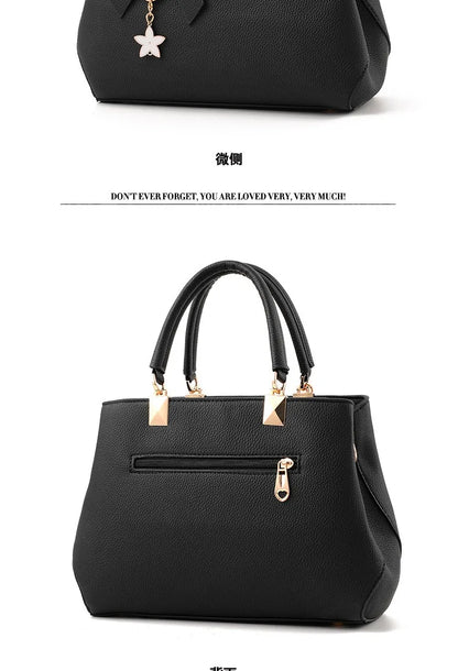 Elegant Korean Bow Bag for Women – Large Capacity Shoulder & Messenger Bag
