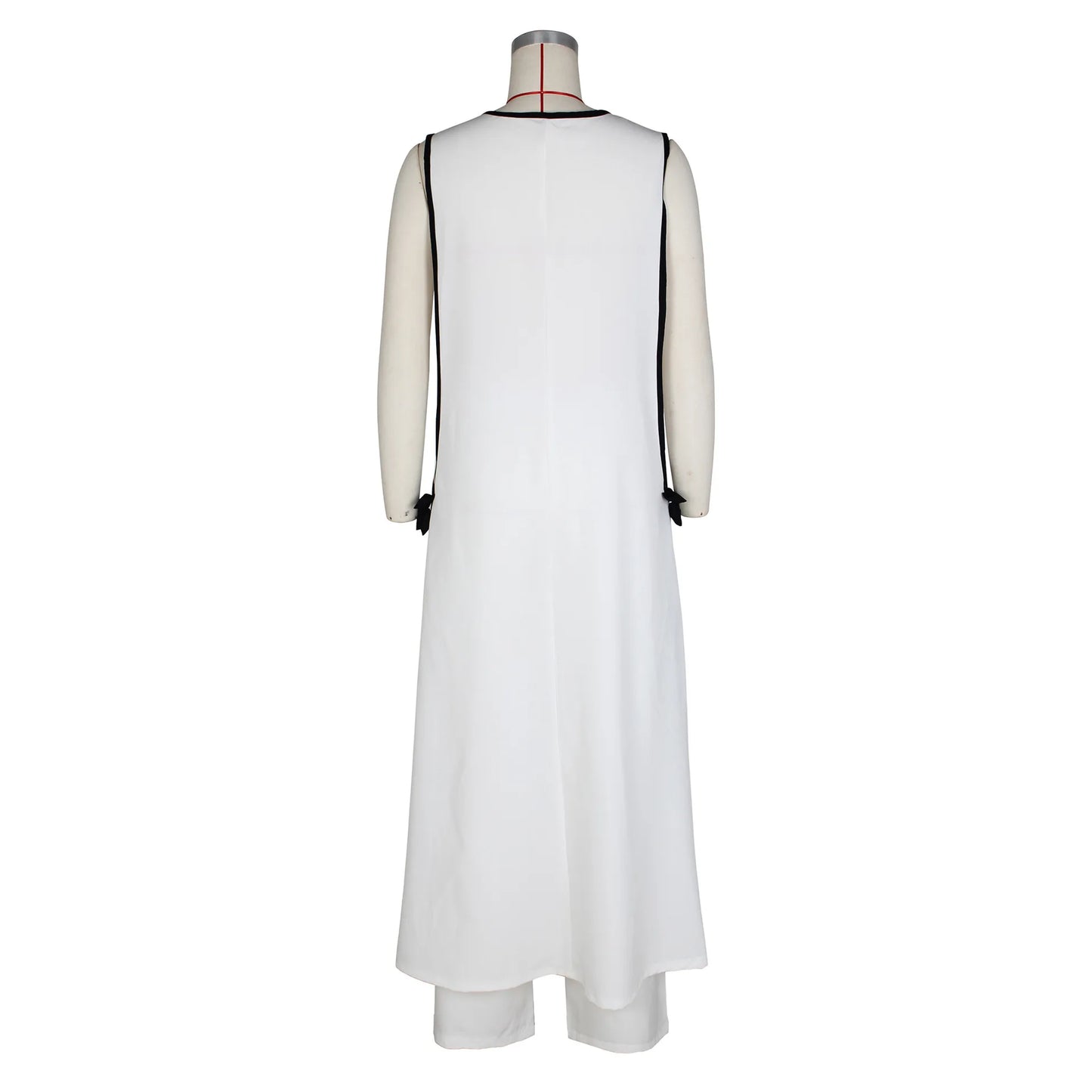 Women's Elegant Two-Piece Matching Set – Sleeveless Vest & Wide-Leg Ankle Pants | Chic Work & Casual Outfit