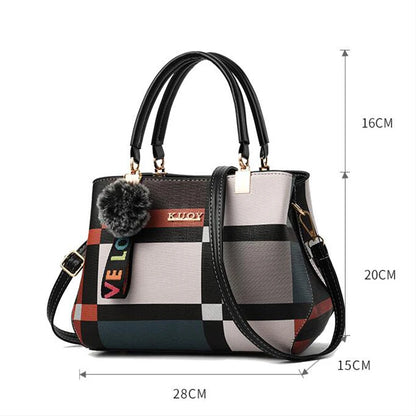 Noverlla™ Luxury Everyday Tote – Large Capacity PU Leather Crossbody Bag for Modern Women
