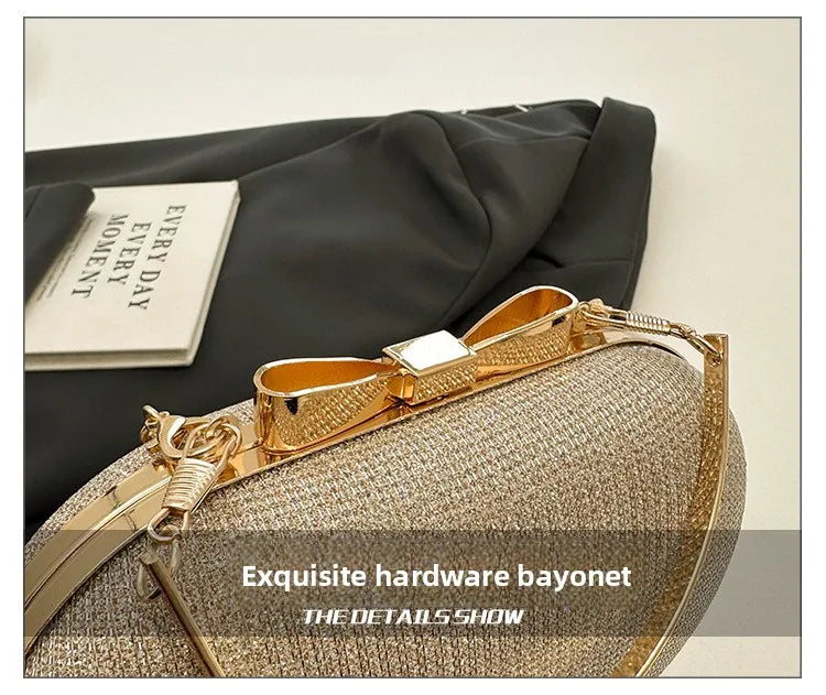 Elegant Sequined Chain Evening Bag – Women’s Party Handbag