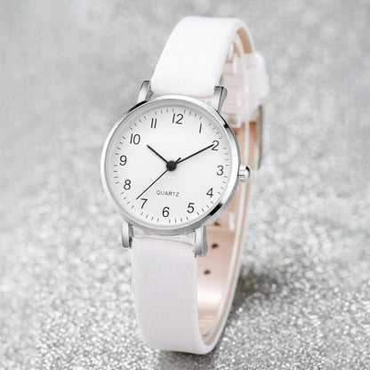 Luxury Women Quartz Watch Set 5/6PCS – Leather Band Diamond Fashion Watches
