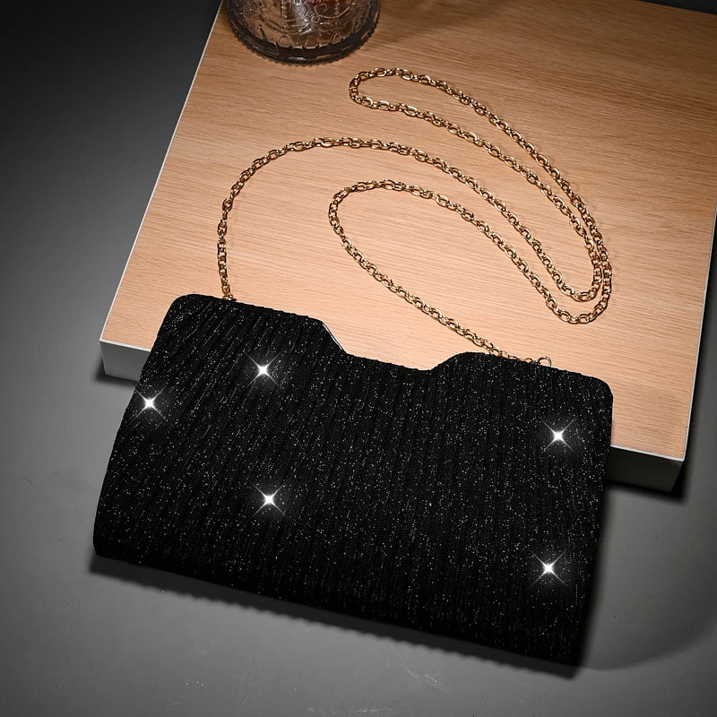 Elegant Chain Shoulder Bag for Women – Light Luxury Underarm Bag
