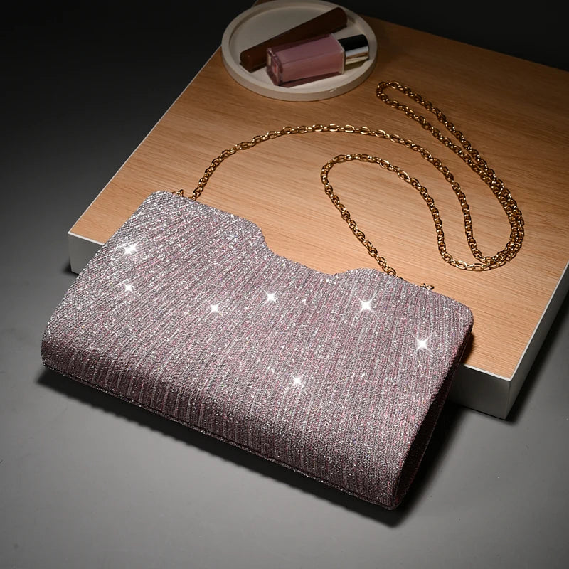Elegant Chain Shoulder Bag for Women – Light Luxury Underarm Bag
