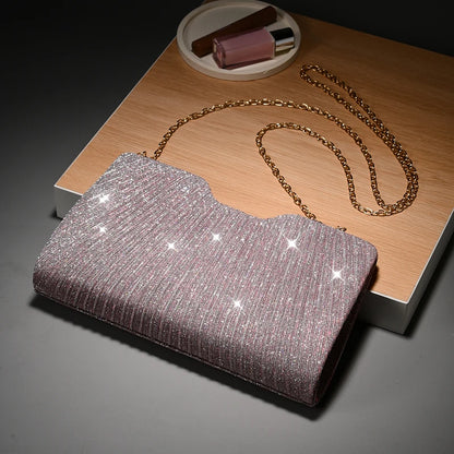 Elegant Chain Shoulder Bag for Women – Light Luxury Underarm Bag