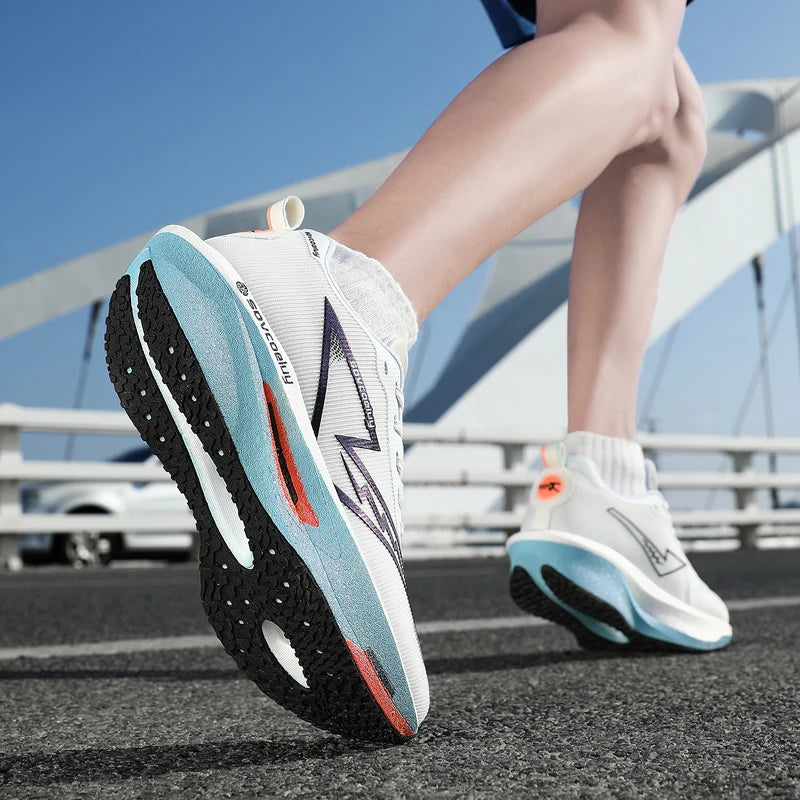 Noverlla™ Carbon Plate Running Shoes – Lightweight Breathable Athletic Sneakers for Men & Women