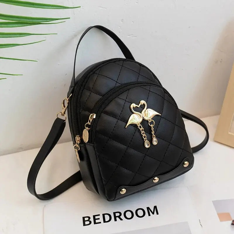 Stylish Women Mini Backpack – Trendy Casual Phone Bag for Daily Use