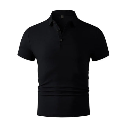 Noverlla™ Modern Casual Polo Shirt – Lightweight Breathable Summer Top for Men