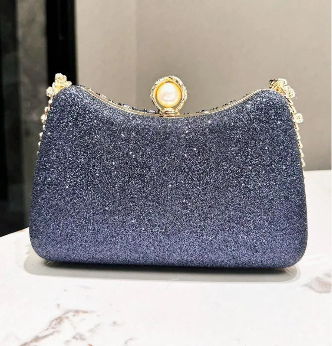 Noverlla™ Rhinestone Evening Clutch – Luxury Party & Wedding Shoulder Bag