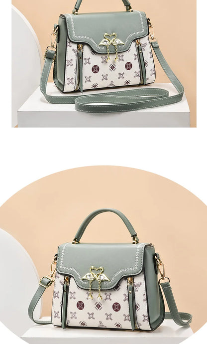 Elegant Designer Shoulder Bag for Women 2026 – Luxury Square Fashion Handbag