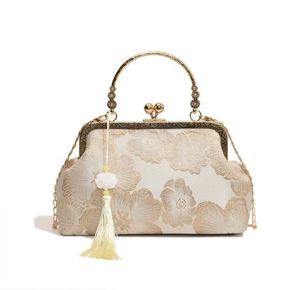 Luxury Glitter Clutch Bag for Women – Evening Party & Wedding Handbag with Chain