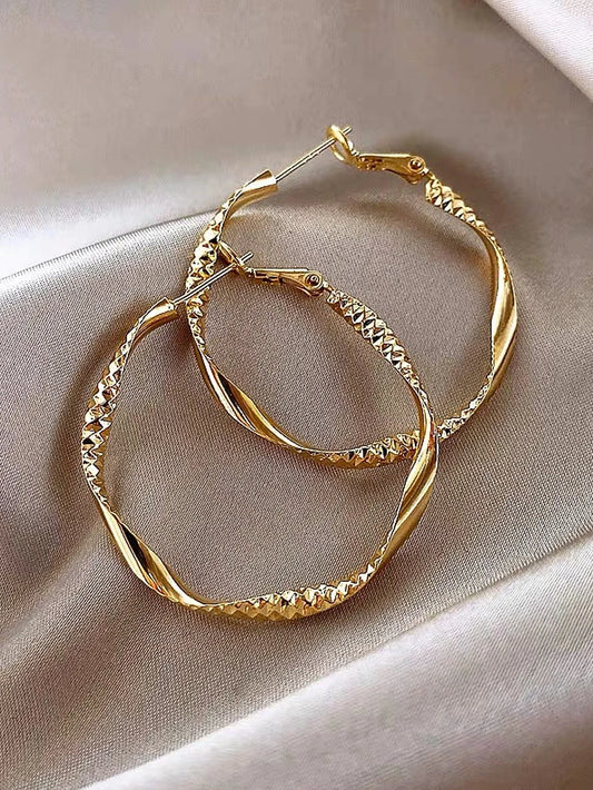 Noverlla™ Elegant Silky Texture Earrings | Timeless Luxury Jewelry for Women