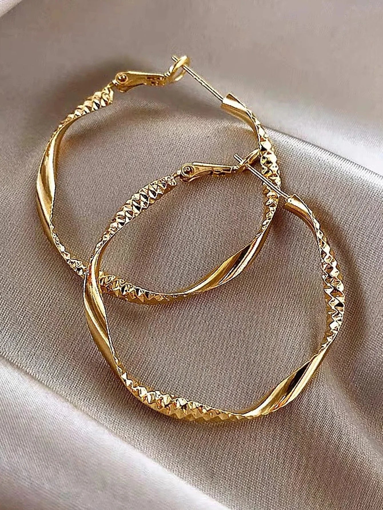 Noverlla™ Elegant Silky Texture Earrings | Timeless Luxury Jewelry for Women