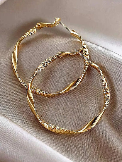 Noverlla™ Elegant Silky Texture Earrings | Timeless Luxury Jewelry for Women