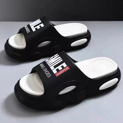 Noverlla™ Men's Thick Sole Slides – Ultra-Light Anti-Slip Summer Sandals