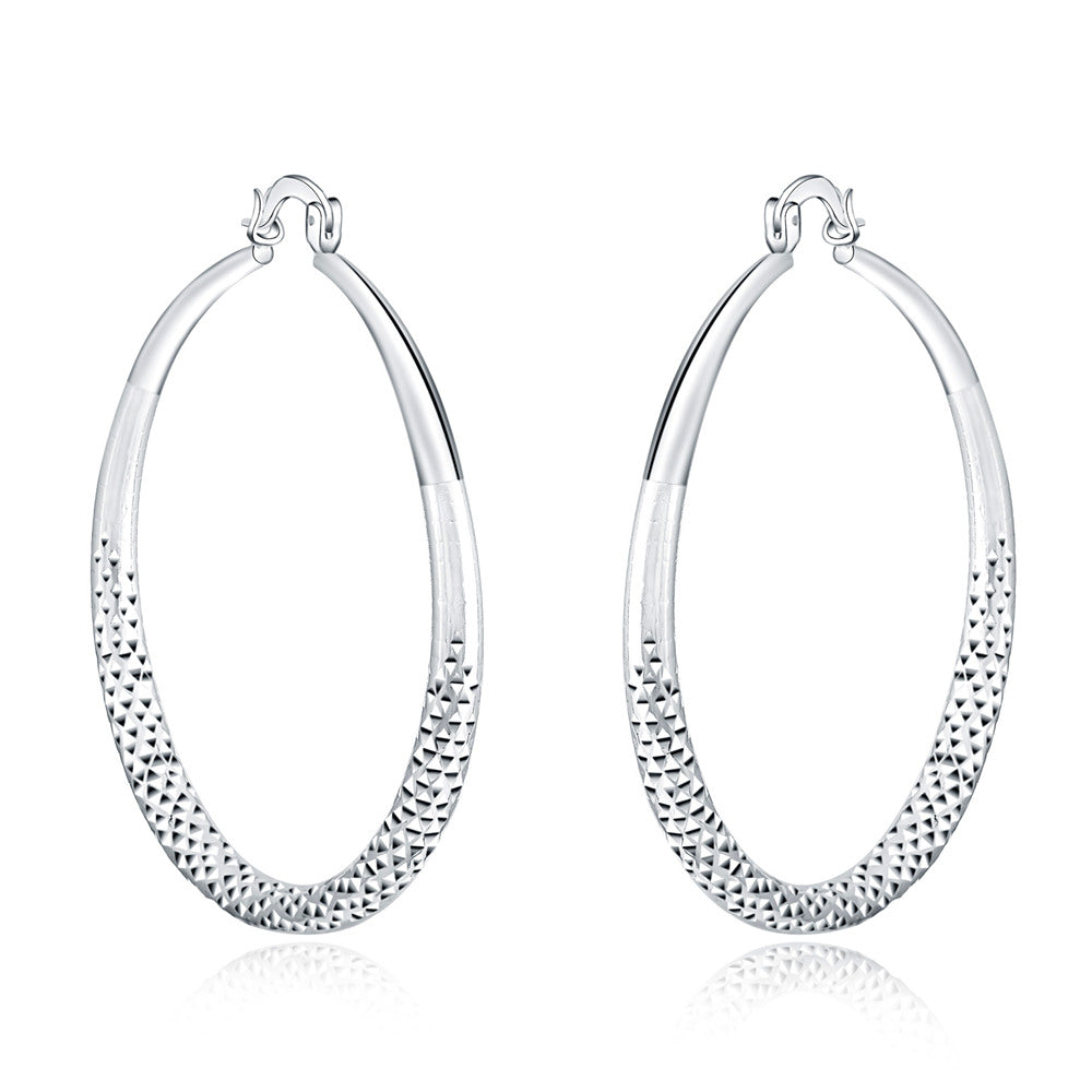 Noverlla™ Luxury 925 Sterling Silver Hoop Earrings | Timeless Everyday Elegance