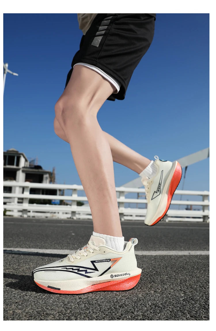Noverlla™ Carbon Plate Running Shoes – Lightweight Breathable Athletic Sneakers for Men & Women