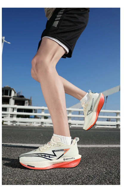 Noverlla™ Carbon Plate Running Shoes – Lightweight Breathable Athletic Sneakers for Men & Women
