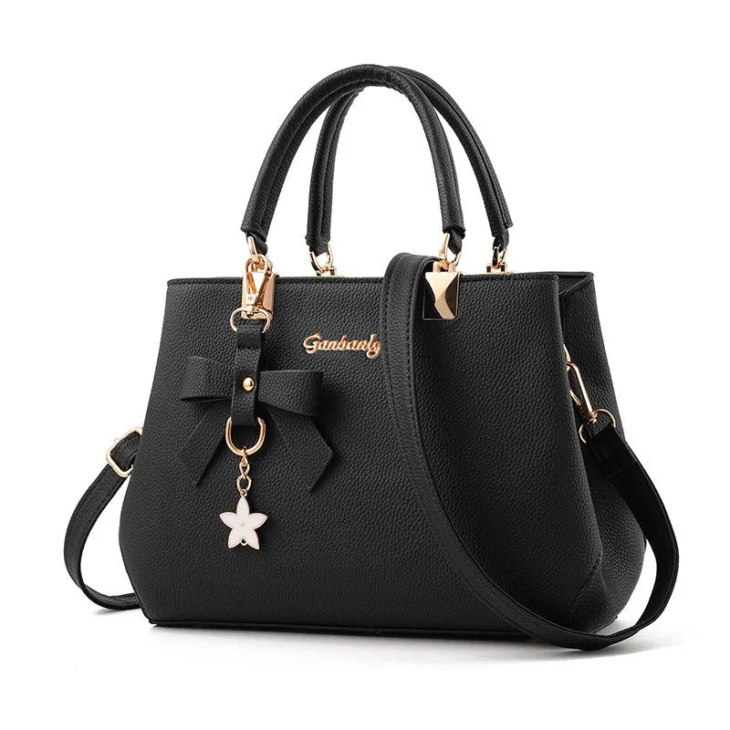 Elegant Korean Bow Bag for Women – Large Capacity Shoulder & Messenger Bag