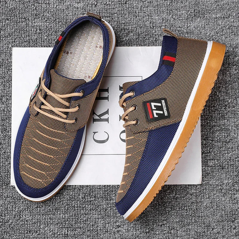 Noverlla™ Men's Knit Sneakers – Comfortable Casual & Athletic Everyday Shoes