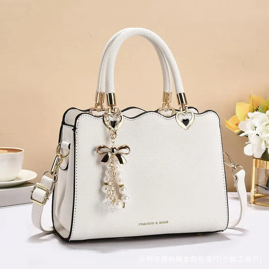 Designer Women's Shoulder Bag – Modern Square Fashion Handbag